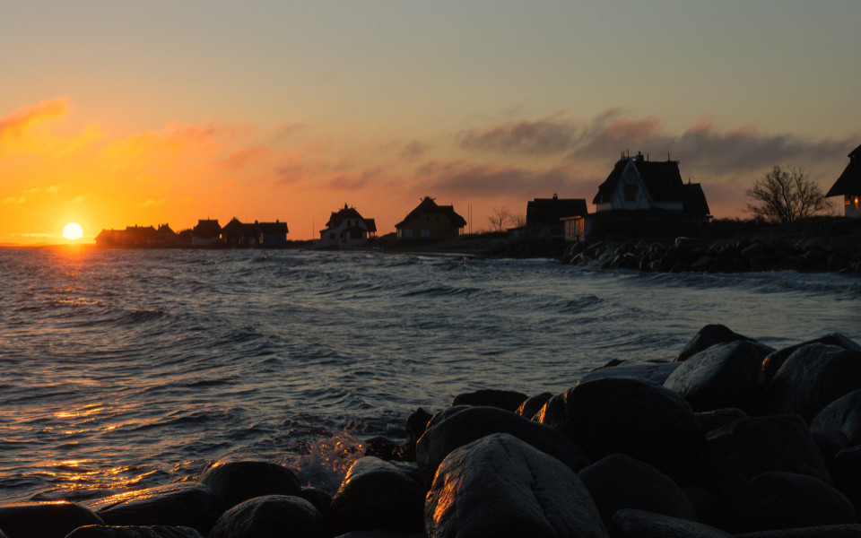 Halbinsel Wagrien an der Ostsee